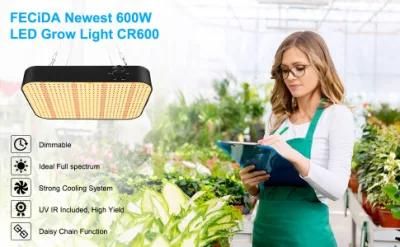 All Aluminum Quantum Panel Full Spectrum 60W LED Grow Lighting