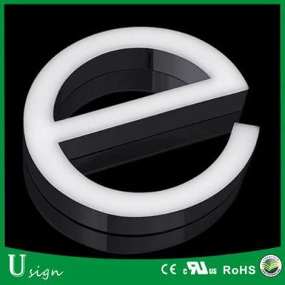 Waterproof Outdoor Advertising 12V LED Acrylic Letters for Logo Sign Board