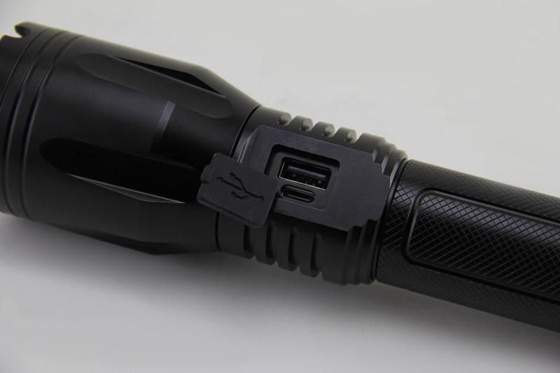 Super Bright Tactical Rechargeable LED Strong Torch White Laser Light