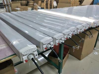 IP65 LED Batten, Emergency LED Tri Proof Light 600mm/900mm/1200mm/1500mm 20W/30W/40W/50W/60W/80W