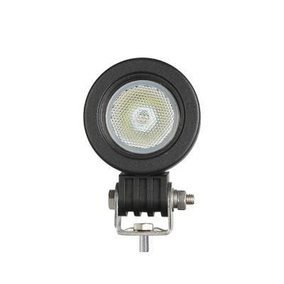 Waterproof IP68 CREE 12/24V 10W Round LED Car Light for Offroad SUV Atvs motorcycle