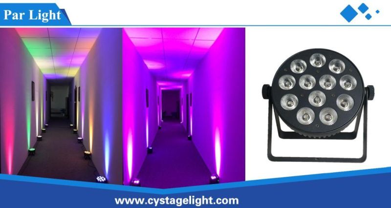 Wholesale Wedding Stage Wash Mini 12X8w RGBW Quad Color Light Cheap LED PAR Can for Sale