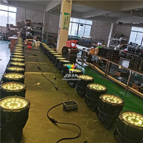 24X12W RGBW DMX Waterproof IP65 LED Outdoor PAR 64 DJ Light