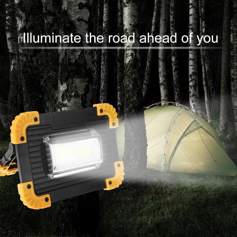 Wholesale Car Working Inspection Spotlight 10W Handheld Rechargeable LED Flood Work Lamp with Power Bank Hot Portable COB LED Work Light