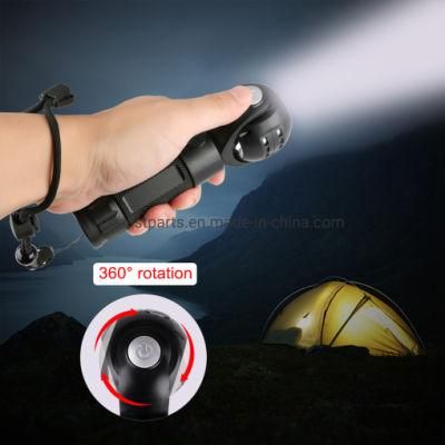 Portable Outdoor USB Rechargeable Camping Light/COB Emergency Torch LED Flashlight