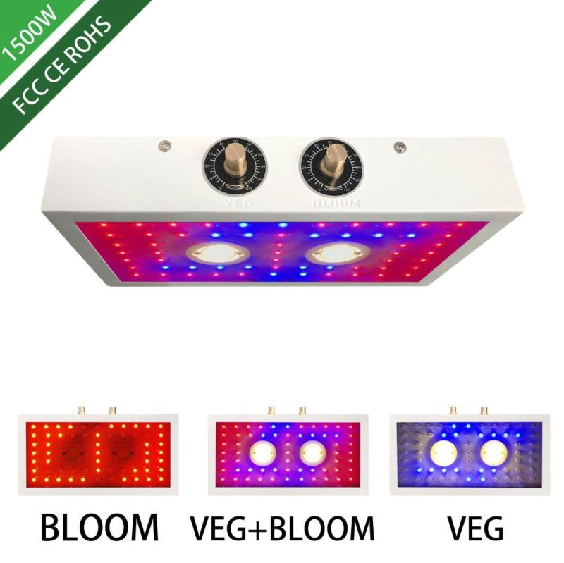 1500W Grow LED Light RoHS OEM Hydroponic Indoor Plant Light