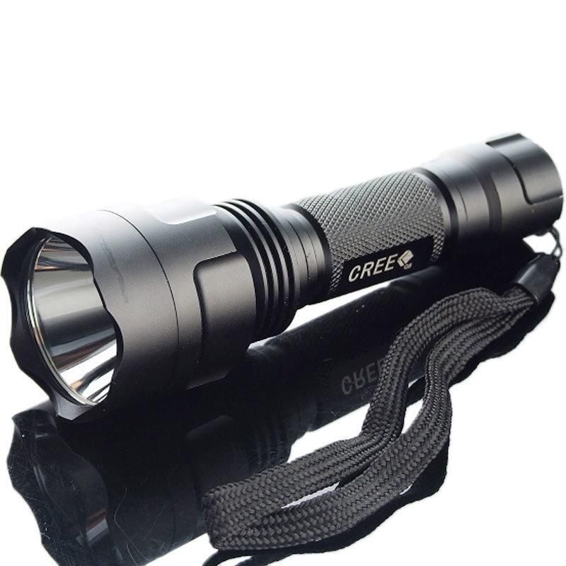 Develope New Flashlight CREE Q5 5W Camping Fishing Rechargeable Waterproof Flashlight