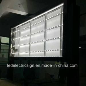 Acrylic Stand Display LED Sign with LED Double Face Light for LED Outdoor Gas Station Signs