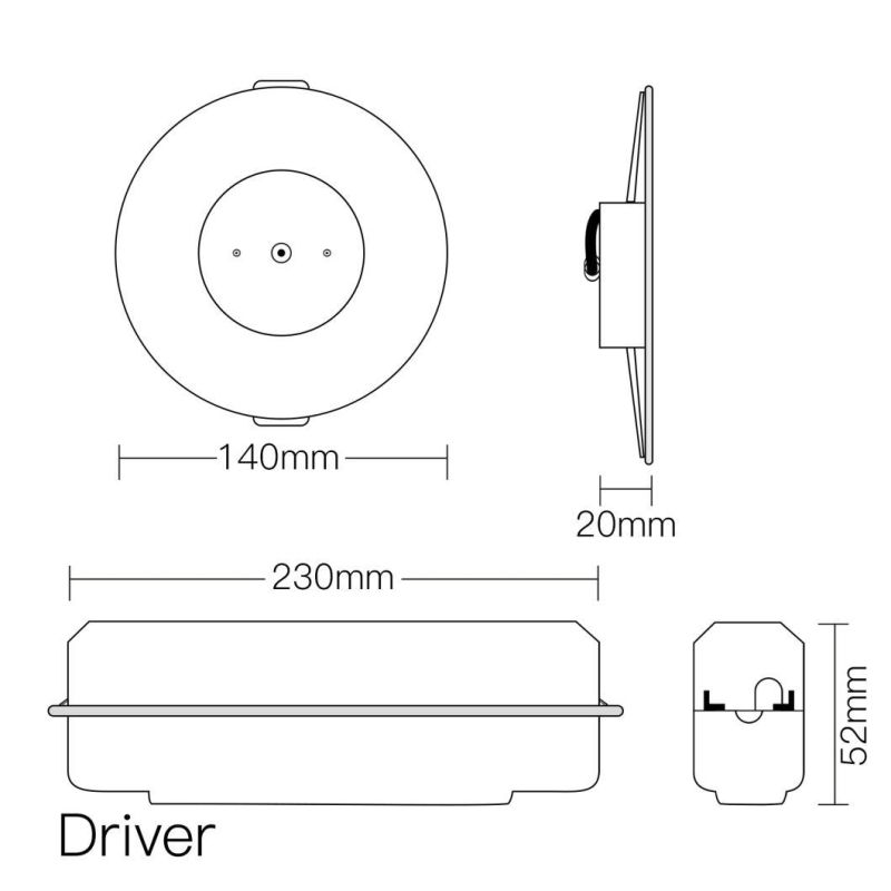 CB/CE Approved LED Rechargeable Emergency Light, LED Backup Light, LED Emergency Recessed Downlight Lek02-3nc