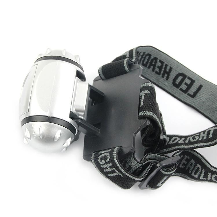 Custom Logo 19 LED Super Bright Headlamp for Hiking Adjustable Rechargeable Headlamp with 19LEDs and Warning Lights