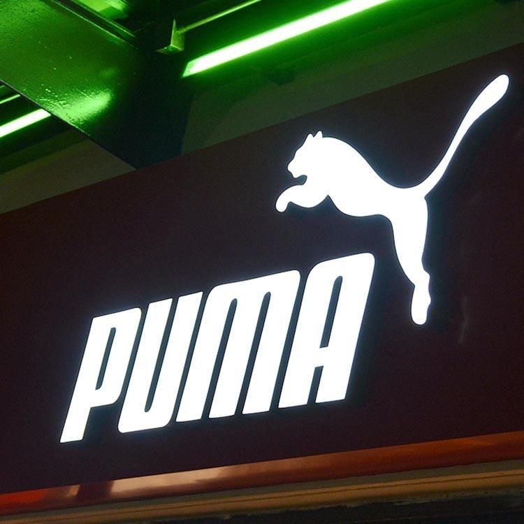 LED Logo Sign Store Front Lit Channel Letter Advertising Board