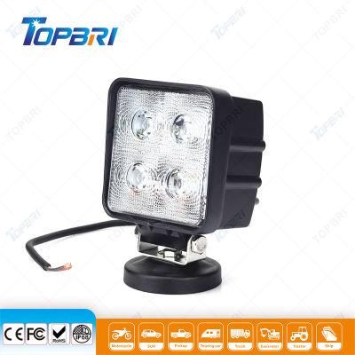 4.5inch 40W Square Auto LED Work Lamp for Tractor