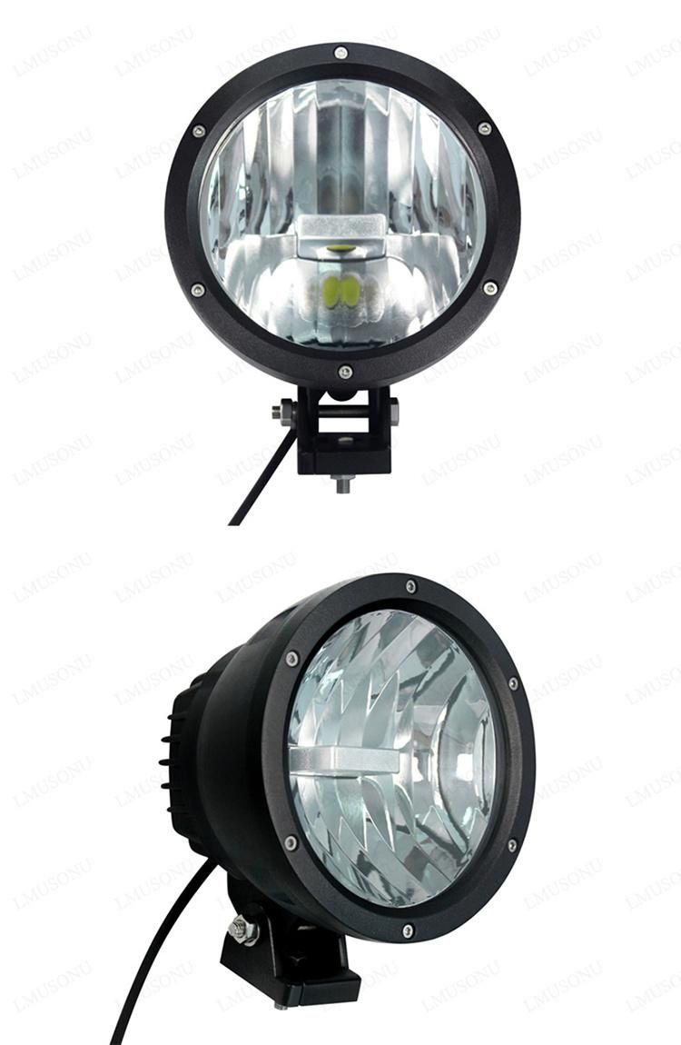 Super Bright Round 4X4 Offroad CREE 50W 7 Inch LED Work Light