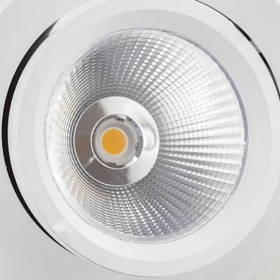 95mm Cut out 90lm/W Ra80 15W Gimbal Adjustable LED Downlight