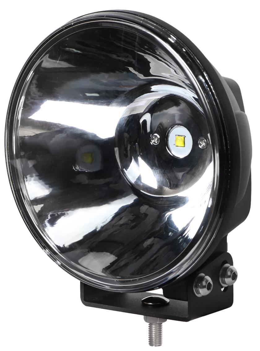 7040b LED Driving Assistance Lights 7.0 Inch 40W Latticepower 3200lm Spot Beam Dt Connector