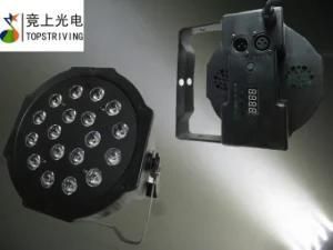 18*1W Stage Lighting / LED PAR Light with Plastic Housing (LED MEGA PAR 18 WW)