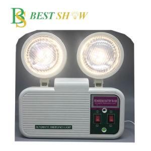 IP44 Double Head Long Discharge Time 3 Hours 10W 12W Emergency LED Fire Lamp