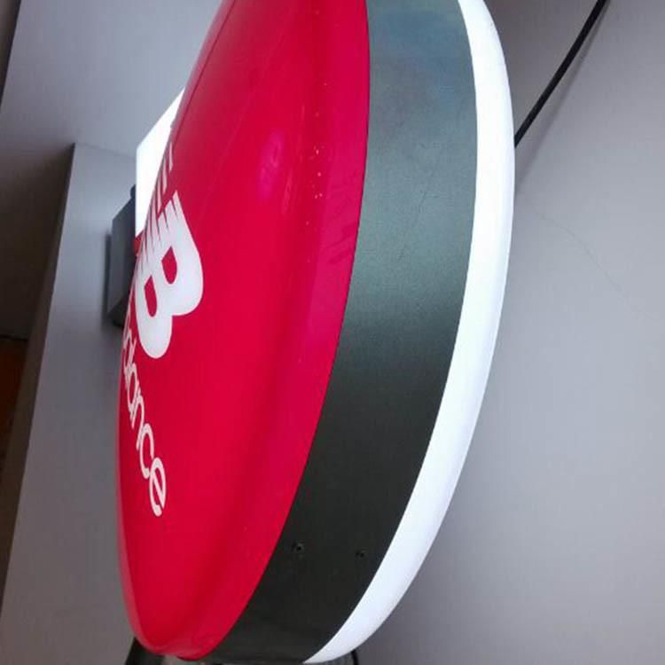 Free Stand Nb Shoes Store Front Illuminated Advertising LED Double Side Light Box