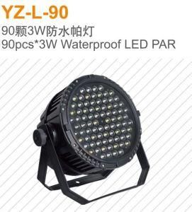 DMX512 RGBW 90pcsx3w LED PAR Light
