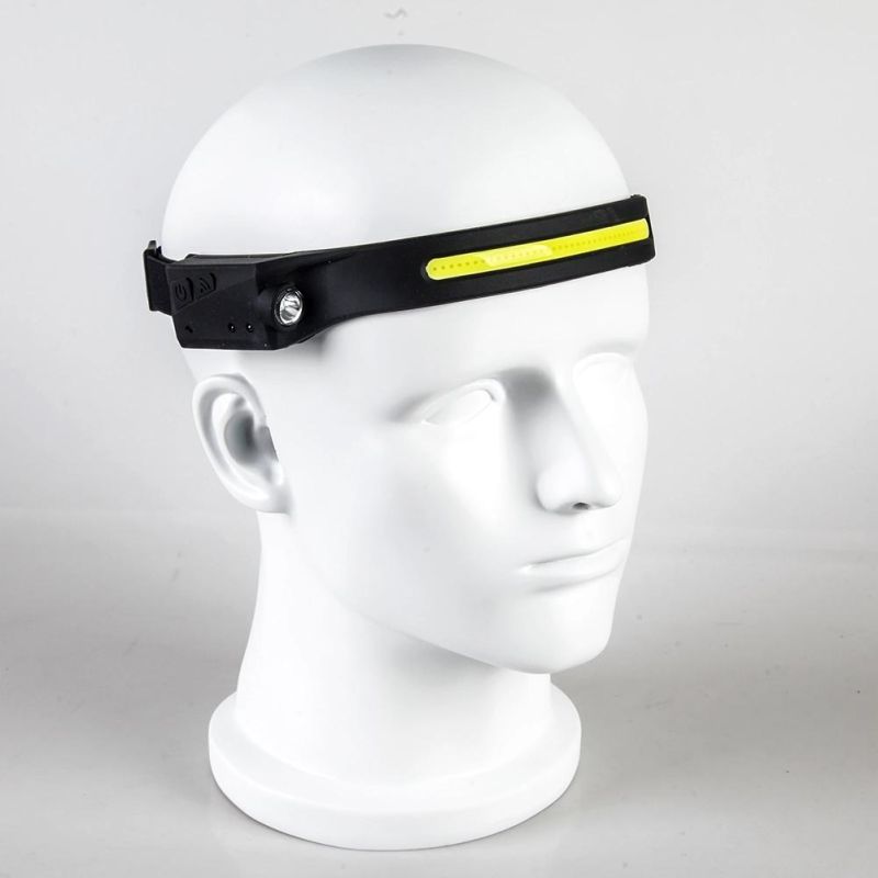 Yichen Portable Rechargeable LED Tape Headlamp with Motion Sensor