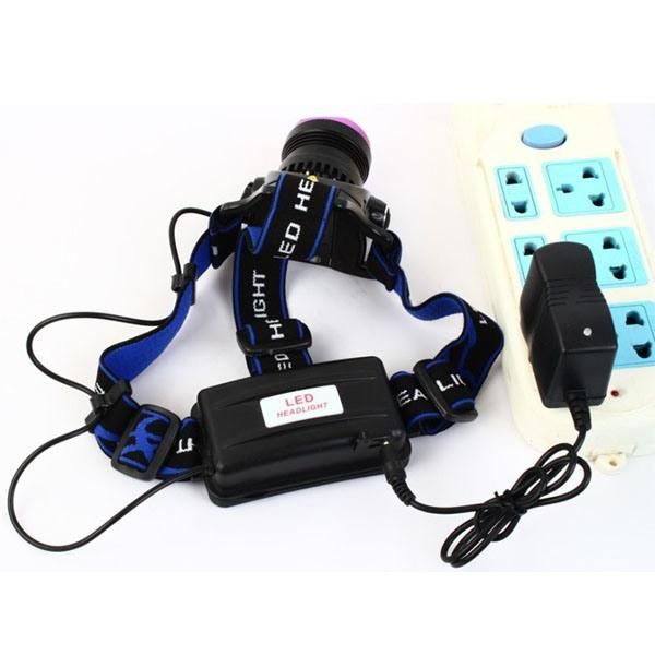 400 Lumen High Power  Zoomable T6 LED Headlamp