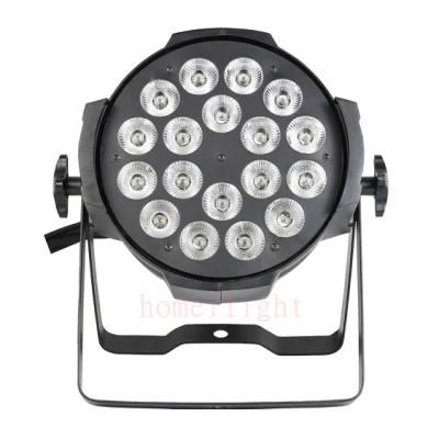 LED Stage Lights DJ Lighting PAR Can Lighter PAR RGBW4in1 Full Color 18PCS*12W PAR Light Uplighter