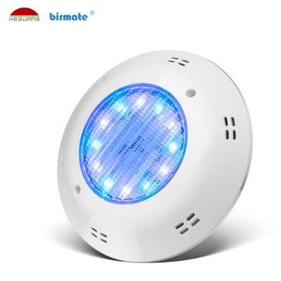 Wall Mounted Swimming Pool Lamp Underwater LED Light Plastic 12V 26W Flat 270LEDs RGB with Remote Control&lt;Sb8011&gt;
