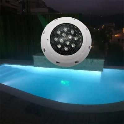IP68 12W RGB Remote Surface Mounted Underwater LED Swimming Pool Light