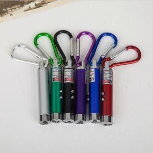 3 in 1 Mini Laser Pen Pointer LED Flashlight