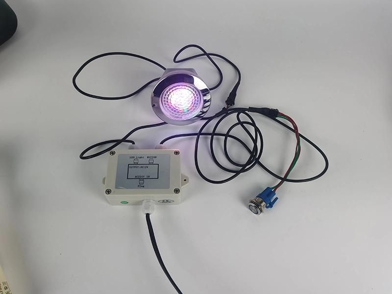Proway Swimming Pool Color Changeable Bathtub SPA LED Light System Set (CS-200)