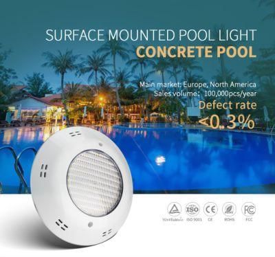 18watt Warm White PC Wall Mounted LED Swimming Pool Light