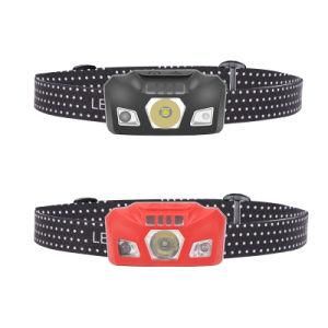 New Style Xpg Strong Headlight Built-in Battery Compact and Portable Plastic Bag Technology Waved Sensor Headlight
