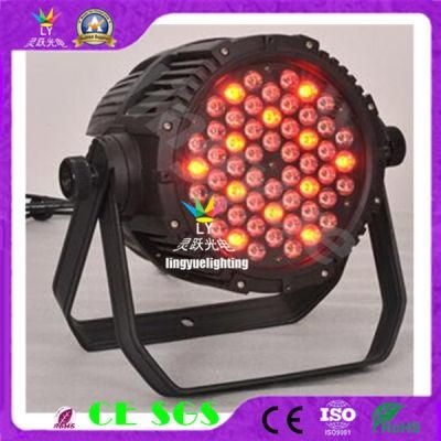 Outdoor Waterproof RGBW 54 3W LED PAR Lights