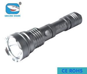 Silver USA XPE CREE LED Flashlight Spotlight Torch