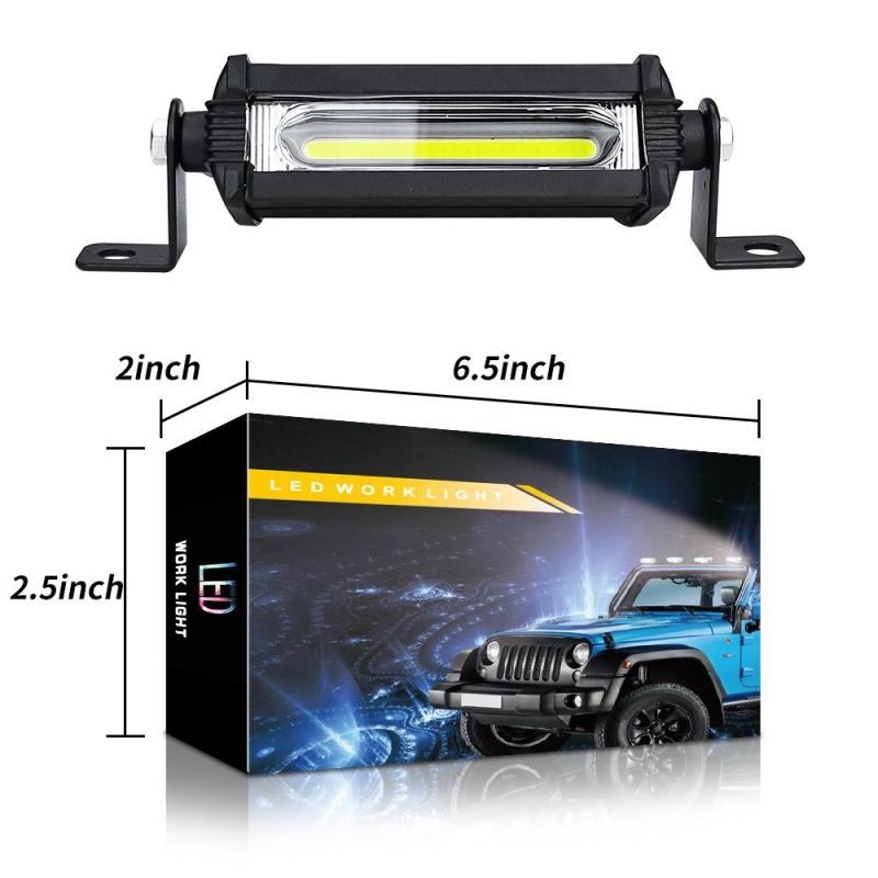 Dxz COB LED Lights Offroad LED Work Bulb 9W LED Flood Beam Lamp Car 4X4 Tractors Trucks LED Light Bar