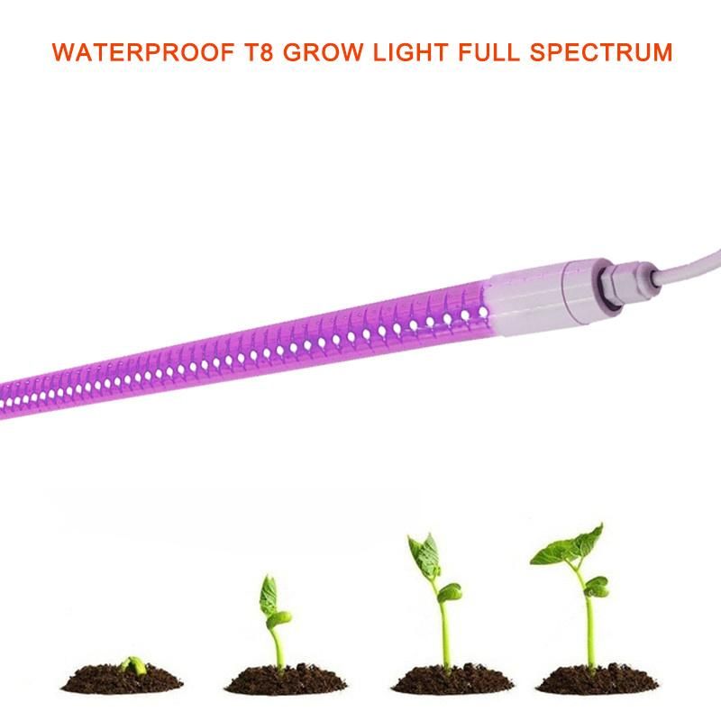 Full Spectrum Waterproof T8 LED Grow Tube Light 9W 13W 18W 26W