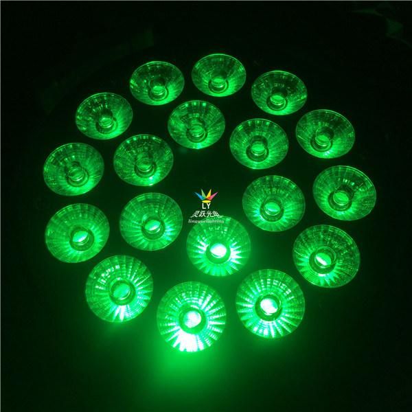 6in1 Rgbawuv 18PCS Aluminum DMX PAR LED Lighting