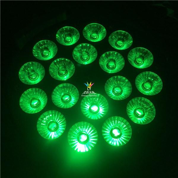 6in1 Rgbawuv 18PCS Aluminum DMX PAR LED Lighting