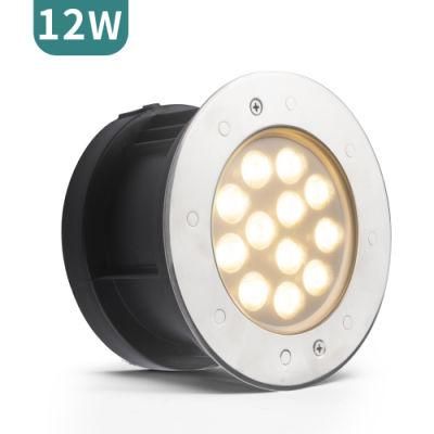 Manufacturers 12W 316L IP68 Structure Waterproof LED Underwater Lighting with ERP