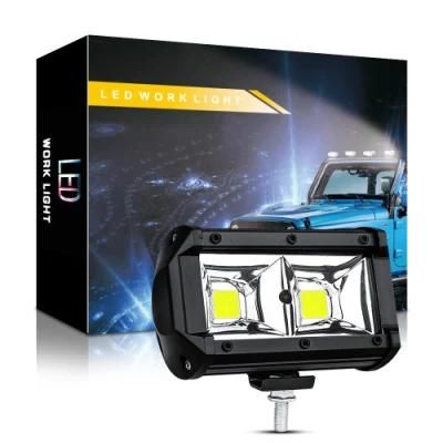 Dxz 5inch COB 48W LED Fog Light 9inch Drivinglights Offroad Lights with Spot&Flood Combo Beam Aluminum Car Boat Truck ATV