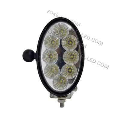 EMC Approved 5.5 Inch 40W Oval Agricultural LED Work Light