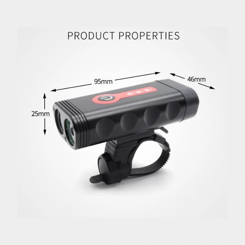 USB Charging Mountain Light Riding LED Bicycle Light