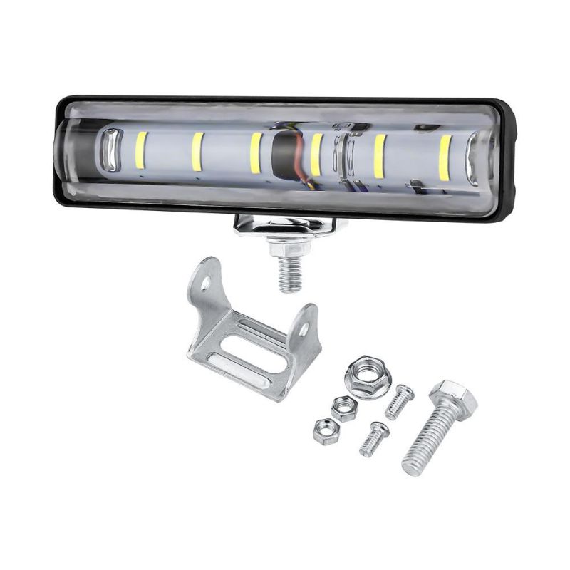 Dxz Daytimerunninglight 6inch 18W Floodlight Fog Light Bar Light off Road Boat Driving Lights Work Light SUV Motorcycle Lamp