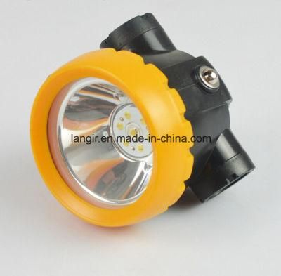 Bk2000 Lithium Ion Battery Headlamp LED Miner Mining Cap Lamp Mine Light