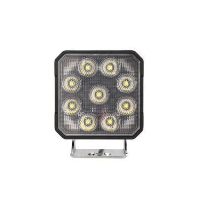 Waterproof IP68 36W 4inch Square Flood/Spot Osram LED Working Light for Agriculture Tractor Trailer Marine
