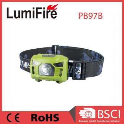 ABS 3*AAA Motion Sensor Head Light LED Auto Lamp