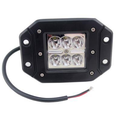 18W Spot Cube Pods LED Work Light for Jeep Wrangler Jk Offroad SUV