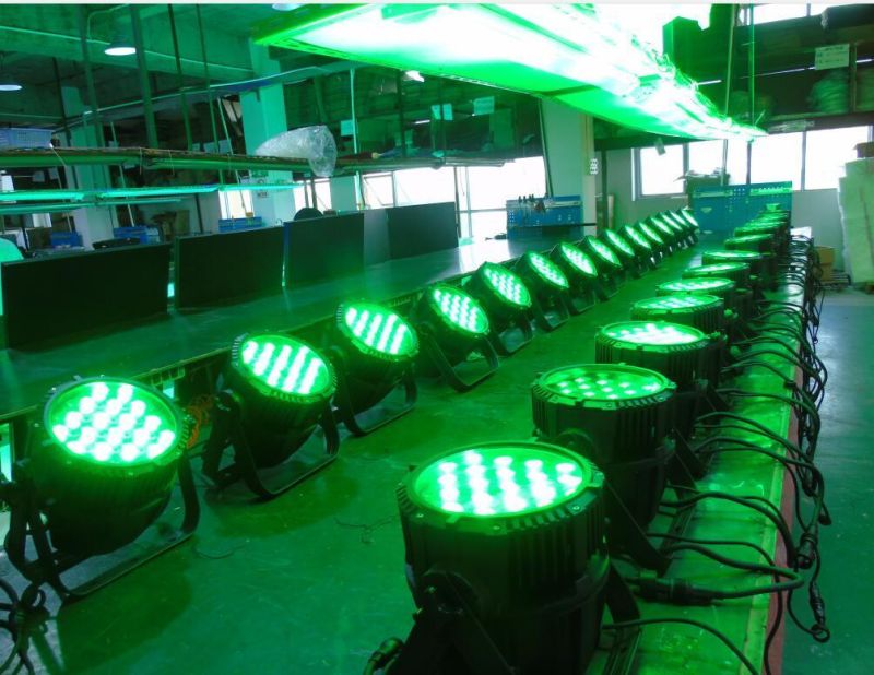 High Quality Waterproof Full Color 54LEDs 3W RGBW Outdoor LED PAR Can Stage Effect Light