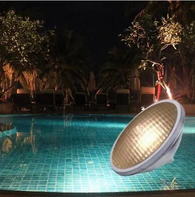 Swimming Pool Lamp Underwater LED Light Aluminum 12V 75W PAR56 COB Warm White&lt;Sb9003&gt;