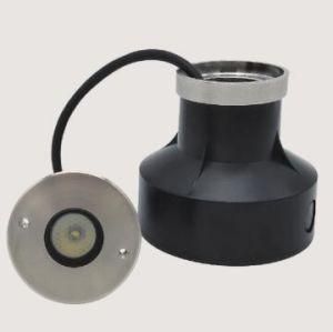 IP68 3W 24VDC Cw/Ww 316 Stainless Steel LED Underwater Light